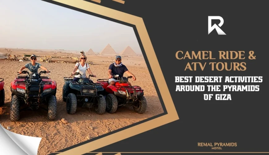 camel ride giza pyramids